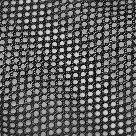 Close-up of breathable mesh fabric used in Adult Sleeveless Cooling Vest With Compressed Air Powered Vortex Tube Tech.