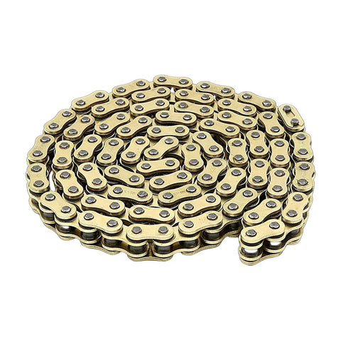 Gold 520 X Ring Motorcycle Chain With 114 Links And Master Link Pro Grade Heavy Duty Drive Chain For Motorcycles