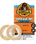 Heavy Duty Double Sided Glue Tape For Quick Fixes And Permanent Bonding, Multi Purpose Clear Tape Five Eighths Inch By Twenty Feet, High Tack