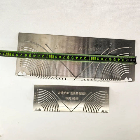 Angle And Arc Marking Tool For Steelwork Take The Guesswork Out Of Marking Precise 90 Degree Angles And Smooth Curves On Square Steel Pipes