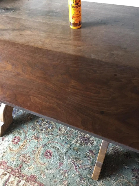 Orange Scent Wood Polish And Conditioner Cream Formula With Natural Oils Helps Get Wood Lookin' Fresh And Protected Surfaces Leaves Furniture And Floors Smelling Great 6 Pack 16 Oz Bottles on wooden table