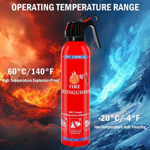 Rock Solid Dry Chemical Fire Extinguisher Two Pack Built Hella Tough For Home Kitchen Marine Rv Business Wall Mountable Safety Gear Quick Suppressing Grease Electrical And Paper Flames Top Shelf Protection