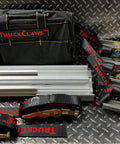 Beefed Up Off Road Recovery Kit For 4x4 Lifted Trucks with double traction power, four claws, extender bars, carry bag