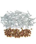 100Pcs Stainless Steel 3 16 Inch Medium Flange Collar Rivet Kit For Peterbilt 379 Huck Bolt Systems Direct Replacement