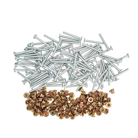 100Pcs Stainless Steel 3 16 Inch Medium Flange Collar Rivet Kit For Peterbilt 379 Huck Bolt Systems Direct Replacement