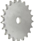 Top Shelf Type A Sprocket Built Tough For Series 50 Chain With.71875 Inch Bore And 5 8 Pitch Serving 45 Teeth view from front made of Grade 304 stainless steel.