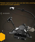 Driver Side Power Sliding Door Motor Assembly With Cable Fits Honda Odyssey 2011 To 2017 Three Point Five Liter V6 close-up view.