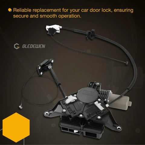 Driver Side Power Sliding Door Motor Assembly With Cable Fits Honda Odyssey 2011 To 2017 Three Point Five Liter V6 close-up view.