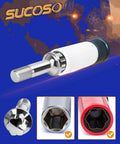 High Grade 14X1.5 Thread Wheel Lug Bolts For Mercedes Benz W164 W166 X253 W221 W222 W213 Ml350 Ml500 Glc300 Glk350 Heavy Duty Steel Hella Secure Street Ready Ride Hardware shown with hex socket details.
