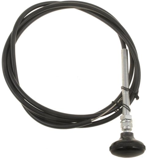 Universal Fit Control Cables With 2 Inch Black Knob 8 Foot Length Durable Build Twist To Lock Or Push Pull Styles