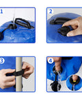 Heavy Duty Pro Grade Canopy Weight Bags Set of 4 20 Liter Water or Sand Weights for Pop Up Canopies Gazebos Tents and Shelters