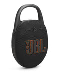 Clip 5 Dope Ultra Portable Bluetooth Speaker with Pro Sound, waterproof and dustproof, featuring punchy bass and built-in carabiner, black