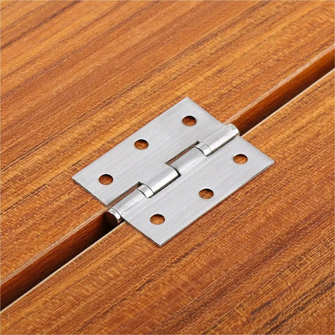 Soft Close Cabinet Hinges Set Stainless Steel Anti Slam Dampening System Quiet Self Close on wooden surface