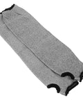 Heavy Duty Cut Resistant Gardening Sleeves With Thumb Guard And Anti Cut Arm Protectors For Men And Women 2 Pack shown side by side.