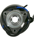 Top view of Wheel Bearing And Hub Assembly For Ford Explorer Lincoln Aviator Mercury Mountaineer 2002 To 2005 Compatible