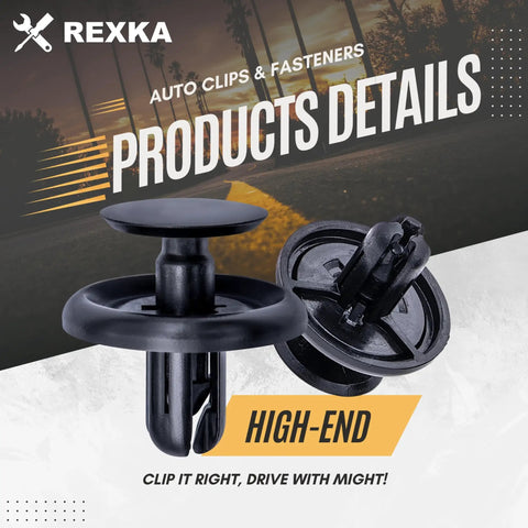 20 Pack Push In Engine Splash Shield Fender Liner Trunk Lid Trim Retainer Clips 90467-07201 product detail image