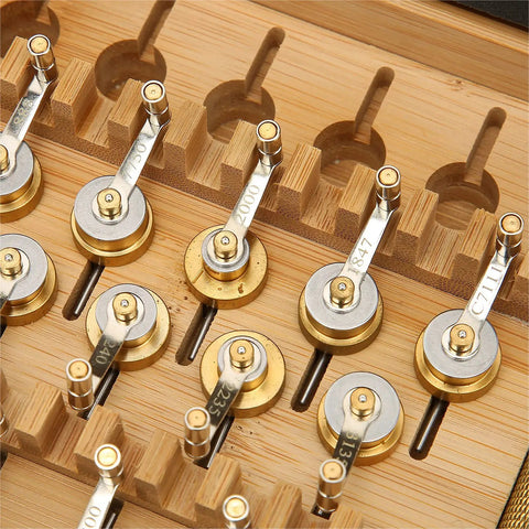 Watch Mainspring Winder Set For Precision Winding And Repair Pro Grade Durable Copper Winding Tool Kit With 20 Sizes