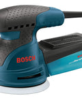 5 Inch Palm Random Orbit Sander Polisher With Two Point Five Amp 120 Volt Motor 12000 OPM Pad Dampening Brake To Prevent Swirl Marks