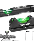 Scope Leveling Kit For Rifles With Magnetic Universal Mount High Precision Bubble Level Easy Install For Hunting Tactical And Long Range Shooting Pro Grade Build For Quick Field Setup And Ultra Tight Alignments