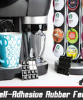 Bumper And Rubber Feet 82 Piece Combo Pack Black Stick On Self Adhesive 5 Bumper Shapes For Cabinets Drawers