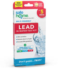 Lead In Drinking Water Test Kit With 4 PPB Detection Five Minute Test Three Levels Of Results EPA Lab Certified Made In The USA