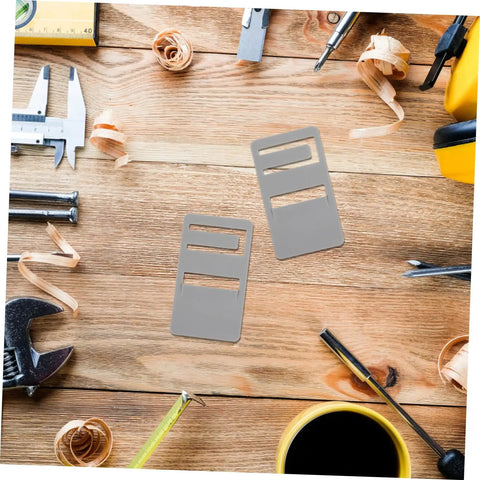 Rv Refrigerator Handle Repair Kit 2 Pack Durable Door Prop Clips For Seamless Fixes on a wooden table with tools nearby