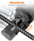 Handheld Electric Cutter For Metal Cutting Tool Portable Cutting Saw Lightweight Multi Material Cutter For Iron, Aluminum, Steel Great For DIY Projects And Job Sites Easy To Use adjustable bolt for 4mm-22mm rebar