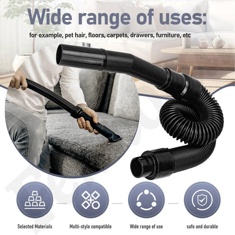 Legit Replacement Hose For Or-Eck Canister Vacuums Fits Bb850 Bb900 Bb1000 Series Hella Durable Build With Smooth Suction Power That Really Nails The Cleanup Process Every Single Time You Deep Clean Floors