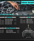 Vehicle suitability chart for Heavy Duty Vacuum Power Brake Booster Built Hella Tough For Chevy Blazer S10 Pickup GMC Jimmy Sonoma Replacement 1998-2005.