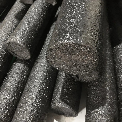 6mm Heavy Duty Foam Backer Rod For Concrete Crack Filling Caulk Saver Gap Seal Closed Cell Polyethylene stacked for sealant prep