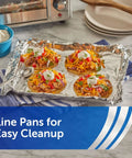 No Fuss Pre Cut Pop Up Aluminum Foil Sheets 14 By 10.25 Inches Each Pack Of 5 50 Sheets Per Box 250 Total Easy Prep for meal prep