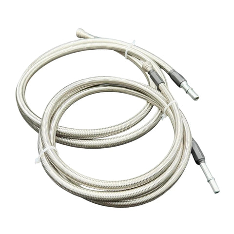 Upgrade Your Diesel Ride With These Premium Replacement Fuel Lines Tailored For Chevy Silverado 2500HD GMC Sierra 2500HD Classic 6.6L Extended Cab Trucks flexible rubber fuel lines.