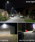 LED Barn Light 120W 18000 Lumens Daylight 5000K No Brainer Dusk to Dawn Photocell Outdoor Yard Flood Light for Farm