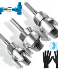 Kick Plumbing Jobs Up A Notch With This Epic 3 Pcs PVC Pipe Threader Kit Featuring Integrated Internal And External Threading Tools.