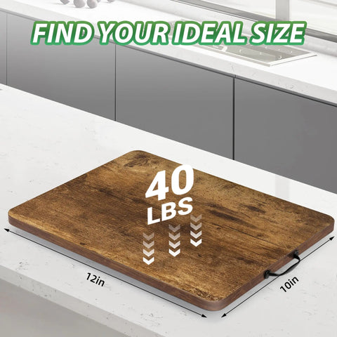 Slick Rolling Appliance Tray For Quiet Coffee Maker Sliding With No Sweat Countertop Moving Rustic Finish. 12x10 inch size.