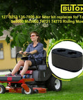 Air Filter Maintenance Kit For Timecutter Riding Mowers Includes 127-9252 And 136-7806 Filters Pre Cleaner 127-9288 And Oil And Fuel Filter Fits Toro Timecutter SS5000 Series For Easy Tune Up And Peak Performance on riding mower