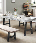 16 Inch Black Iron Table Leg Set Of 2 For Dining Tables with heavy duty metal bench legs under a marble top table