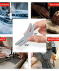 Bulky Fabric Hump Jumper Sewing Tool For Buttons And Denim Hemming Keeps Stitches On Point With Adjustable One Eighth Inch Height