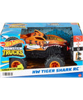 Monster Trucks RC Tiger Shark One Twenty Four Scale Remote Control Truck With Terrain Action Tires in packaging