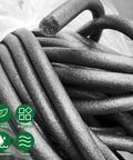 Market Grade Foam Backer Rod For Reliable Gap Sealing And Concrete Crack Filling, Heavy Duty Caulk Saver Joint Rope 1 Inch By 10 Feet, showing flexible foam in a coil.