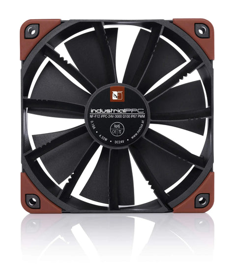 Top Shelf Heavy Duty 120Mm Industrial Cooling Fan Brings The Heat With A Blazing 3000Rpm Spin And Full IP67 Protective Shell For Tough Server Rack Ventilation Workloads