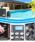 Stack Flue Sensor And High Limit Switch Replacement Kit For Pentair Sta-Rite MasterTemp Max E Therm Pool And Spa Heater