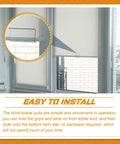 Clear Plastic Hem Grips for Roller Shade Handles, Replacement Blinds Hardware for Windows and RV Rolling Curtains, Easy Install, Durable Pull Down Grip, 8 Piece Set on window blind