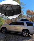 Roof Cargo Bag For Mitsubishi Outlander PHEV Built For Family Road Trips Waterproof 600D High Density Fabric With Reinforced Seams
