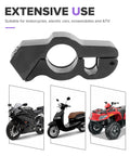 Beefed Up Aluminum Alloy Motorcycle Lock For Handlebar Grips And Brake Levers, Anti Theft Security Device For Motorcycles Scooters ATVs Bicycles.