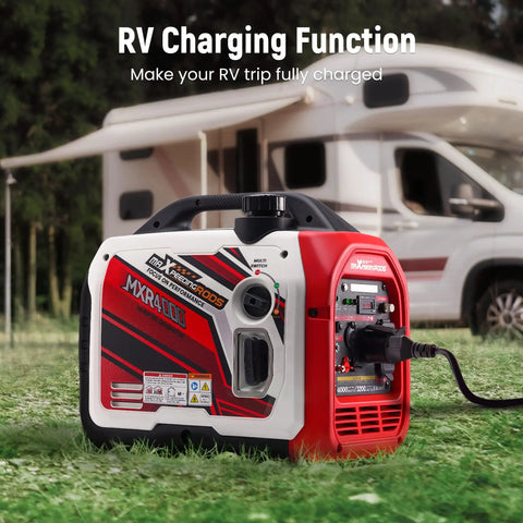 Hella Reliable 4000 Peak Watt Portable Inverter Generator Delivering 3200 Smooth Running Watts EPA Certified for RV charging.