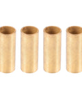 Universal Leaf Spring Bushing Kit For Cars Motorcycles And Boats Rock Solid Bronze Tone Wear Resistant Bushings Nine Sixteenths By Eleven Sixteenths By One And Three Quarters Inches Direct Replacement Easy Install Four Piece Set, four bronze bushings
