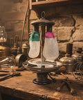 20 Pack Propane Lantern Mantles With U Shape Design And String Tie For Universal Fit On Outdoor Camping Lamps Green And Burgundy Tops