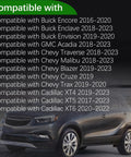 List of compatible vehicles for Direct Swap Battery Monitor Sensor Module For Chevy Gmc Buick Cadillac 2016 To 2023 Oe Number 13545954.