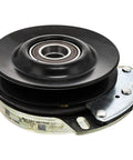 Electric PTO Clutch Replacement For GT2544 GT2550 Garden Tractors OEM 917-04214 Replaces 717-04214 Fits Tractors Easy Install Durable Performance Built To Last In The Field. black steel PTO clutch with bearing